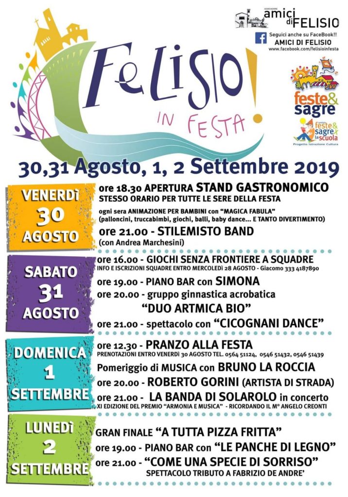programma felisio 2019