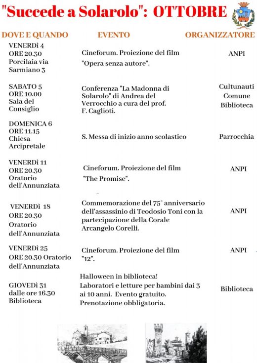 eventi a Solarolo