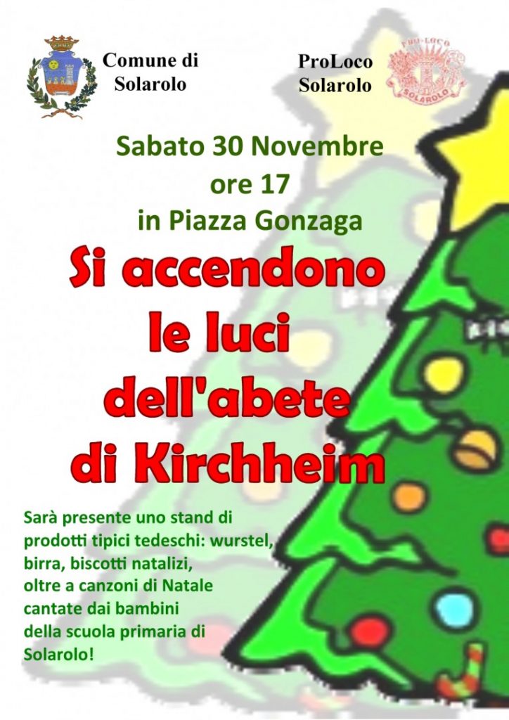 accensione albero di Natale