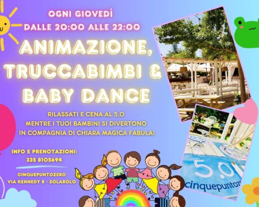 truccabimbi giovedì sera