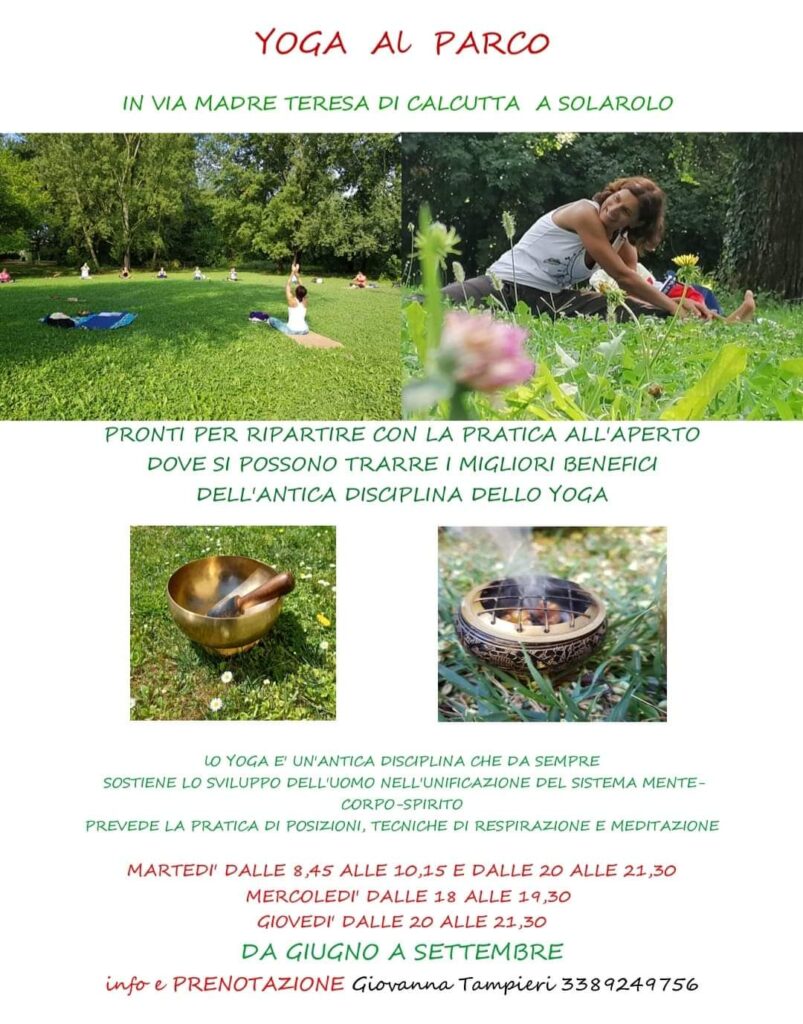 yoga al parco