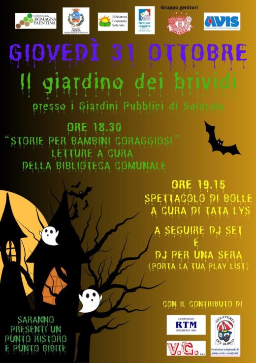 programma halloween 2024