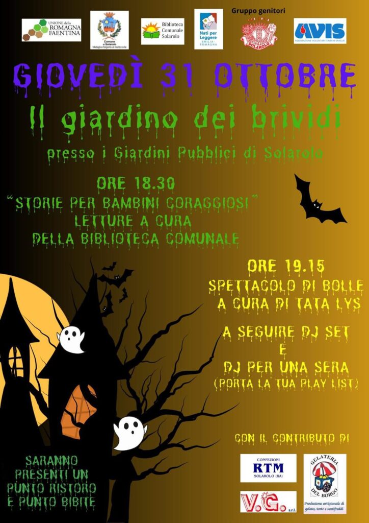 programma halloween 2024