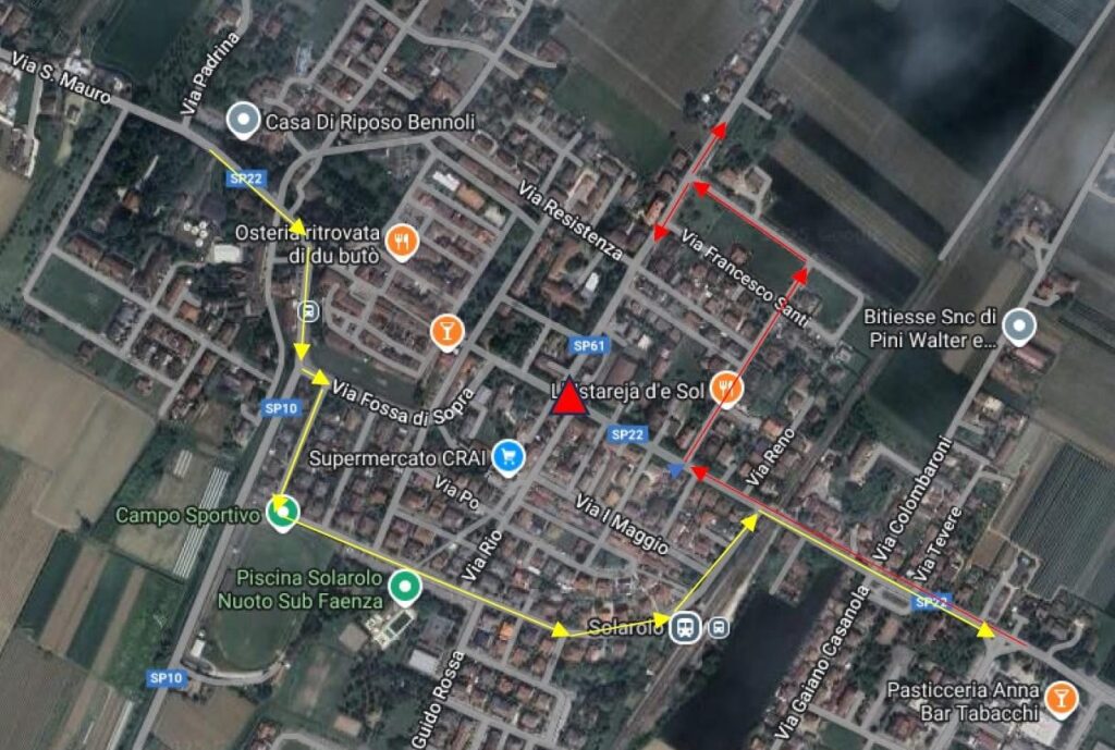 viabilità modificata