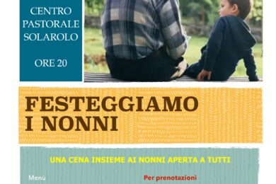 cena festeggiamo i nonni
